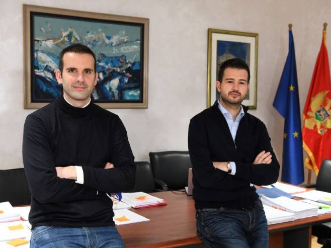 Milojko Spajić i Jakov Milatović - Foto: Twitter Milojko Spajić i Jakov Milatović - Foto: Twitter