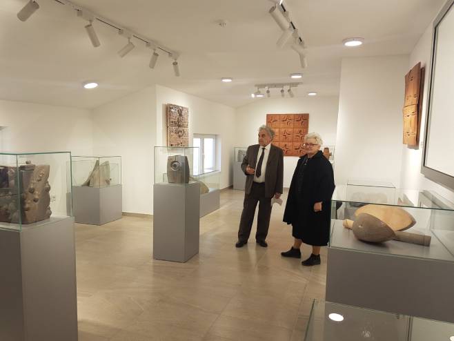 Скулптуре вајара Драге Хандановића Скулптуре вајара Драге Хандановића - Фото: РТРС