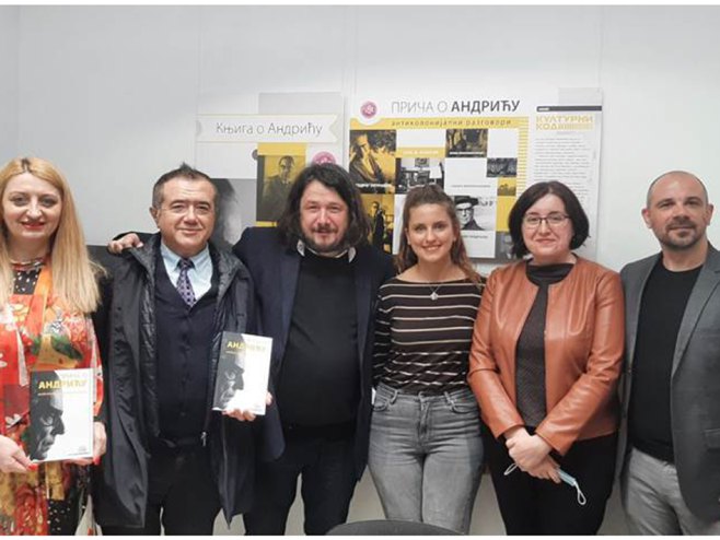Београд - промоција књиге Прича о Андрићу Београд - промоција књиге Прича о Андрићу - Фото: СРНА