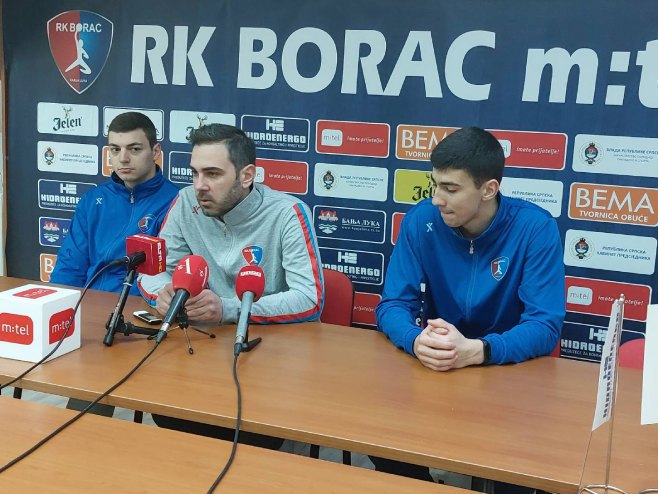 Конференција за новинаре РК Борац М:тел Конференција за новинаре РК Борац М:тел - Фото: РТРС