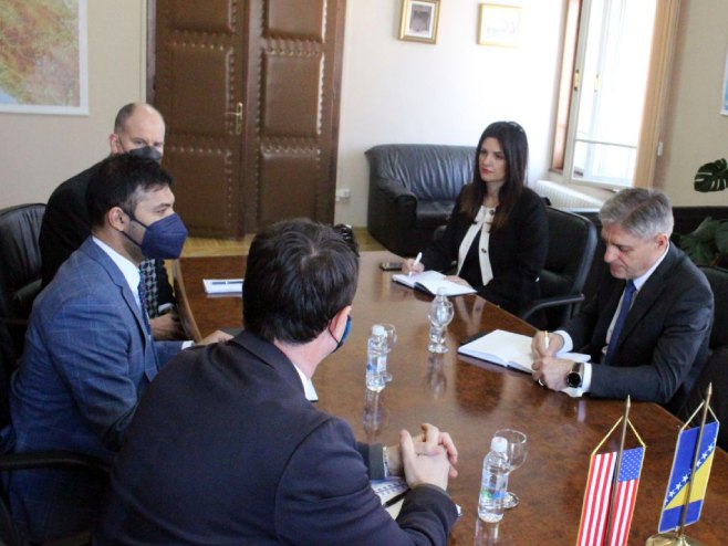 Мирко Околић и Салман Кан - Фото: СРНА