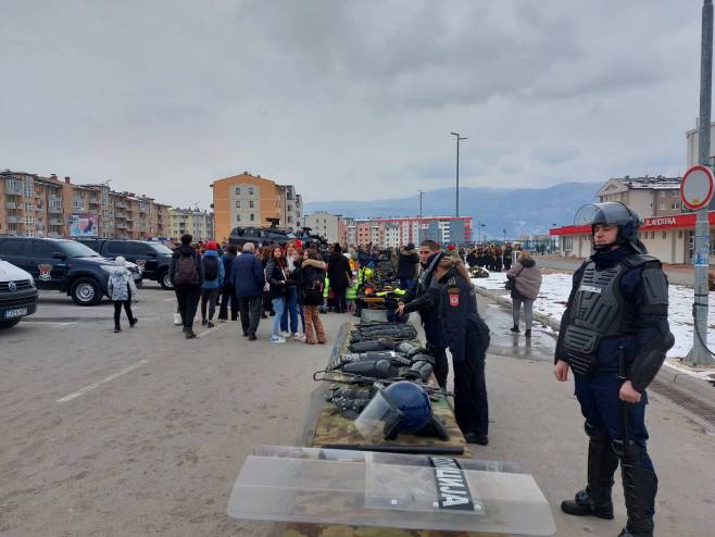 I. Sarajevo: Zbor MUP-a (foto: RTRS)