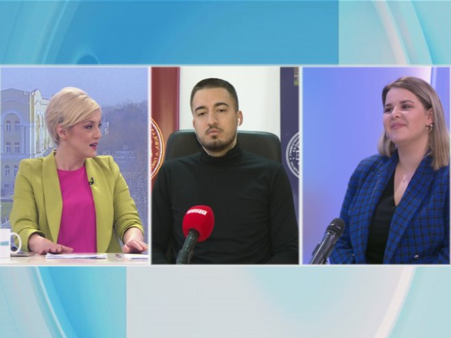 Слијепчевић и Тинтор у Јутарњем програму - Фото: РТРС