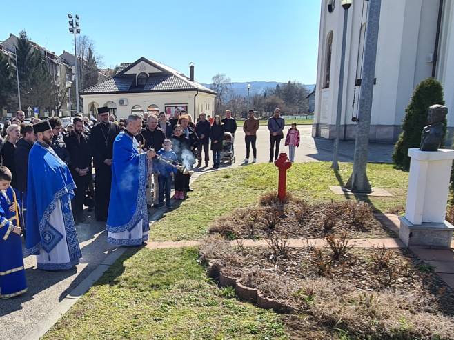 Парастос у Добоју - Фото: СРНА