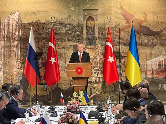 Реџеп Тајип Ердоган, преговори у Истанбулу (Фото:  EPA-EFE/UKRAINIAN PRESIDENTIAL PRESS SERVICE) - 