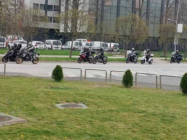 Дефиле мотоциклиста у Бањалуци - Фото: РТРС