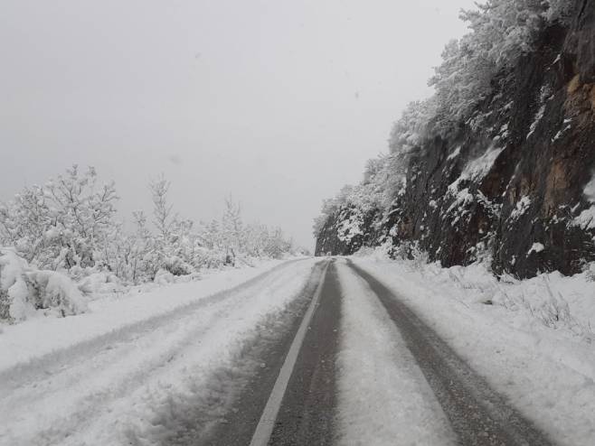 Put Duvin-Nevesinje (Foto: RTRS) Put Duvin-Nevesinje (Foto: RTRS)