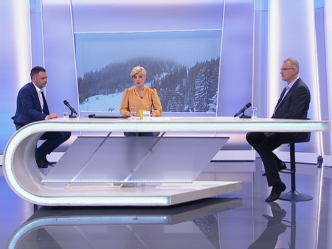 Слободан Дојчиновић и Слободан Цвијановић - Фото: РТРС