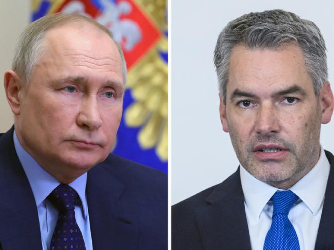 Путин и Нехамер  (Фото:EPA-EFE/KLIMENTYEV/SPUTNIK / BRUNA/ilustracija) - 