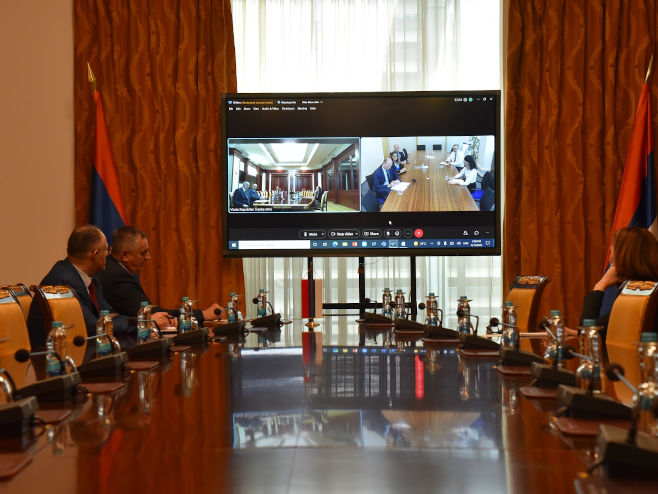 Вишковић и Бауман (Фото: Влада Српске) - 