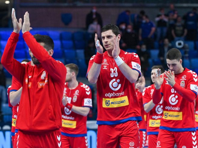 Рукометаши Србије (фото:  EPA-EFE / Tibor Illyes HUNGARY OUT) - 