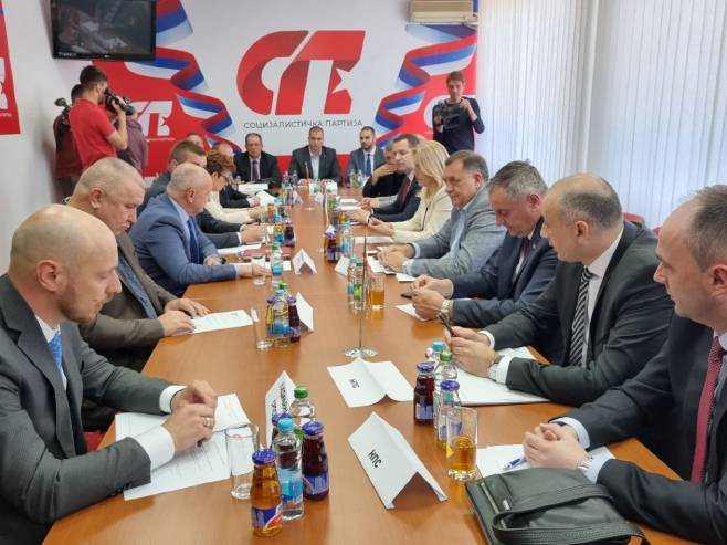 Састанак владајуће коалиције - Фото: РТРС