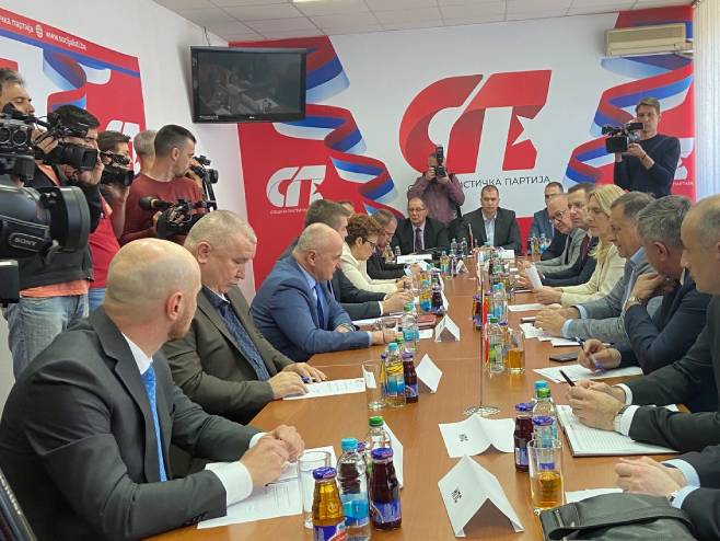 Састанак владајуће коалиције - Фото: РТРС
