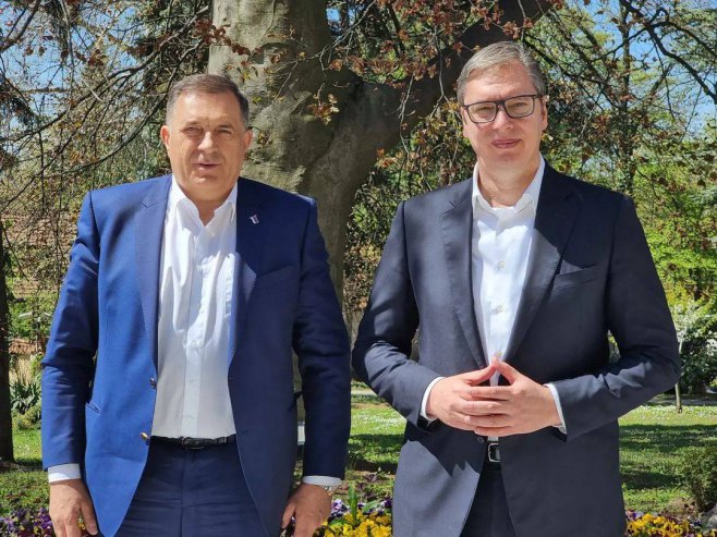 Милорад Додик и Александар Вучић (Фото: instagram.com/ buducnostsrbijeav) Милорад Додик и Александар Вучић (Фото: instagram.com/ buducnostsrbijeav) -