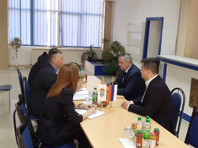 Radovan Višković u Ljubinju (Foto: RTRS) Radovan Višković u Ljubinju (Foto: RTRS)