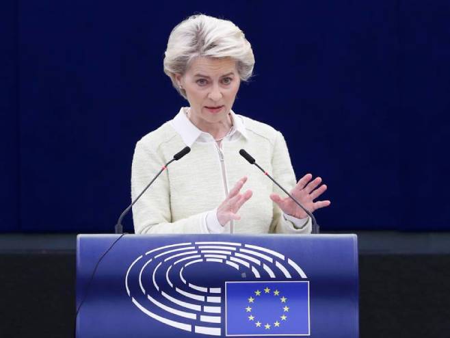 Урсула вон дер Лајен (Фото: EPA-EFE/JULIEN WARNAND) Урсула вон дер Лајен (Фото: EPA-EFE/JULIEN WARNAND) -
