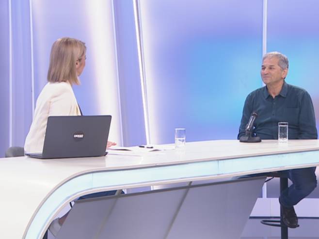 Гост Јутарњег програма Драгољуб Сладојевић - Фото: РТРС