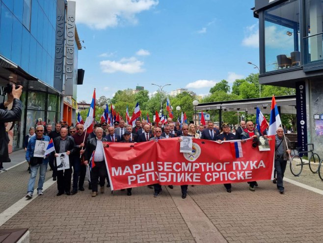 У Бањалуци у петак марш "Бесмртног пука"
