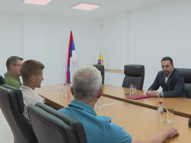Добој: Андреј Недић, пријем тенисера Добој: Андреј Недић, пријем тенисера - Фото: РТРС