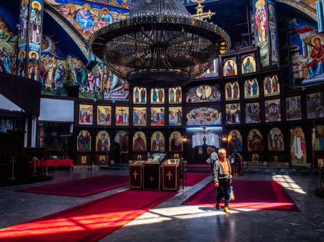 Православна црква Светог Климента у Скопљу (Фото:  EPA-EFE/GEORGI LICOVSKI) - 