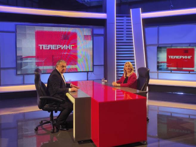 Жељка Цвијановић у емисији Телеринг Жељка Цвијановић у емисији Телеринг - Фото: РТРС