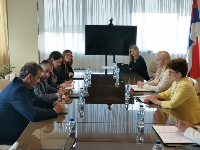Видовићева разговарала са делегацијом Свјетске банке Видовићева разговарала са делегацијом Свјетске банке -