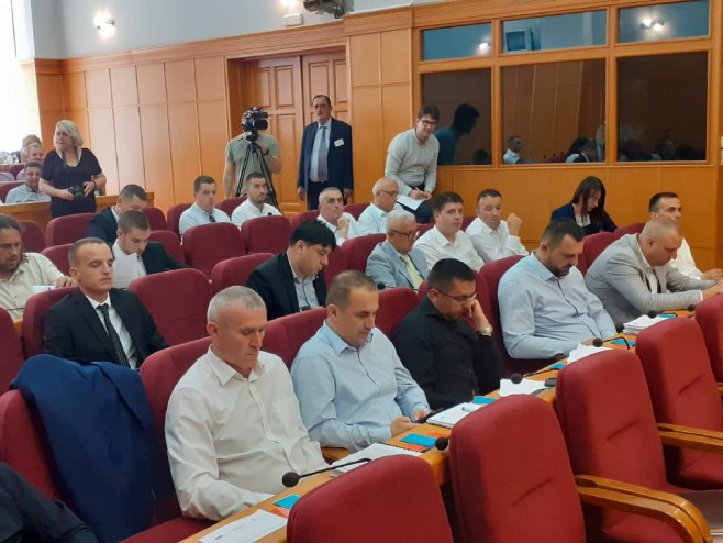Одборници Скупштине града Требиње Одборници Скупштине града Требиње - Фото: РТРС