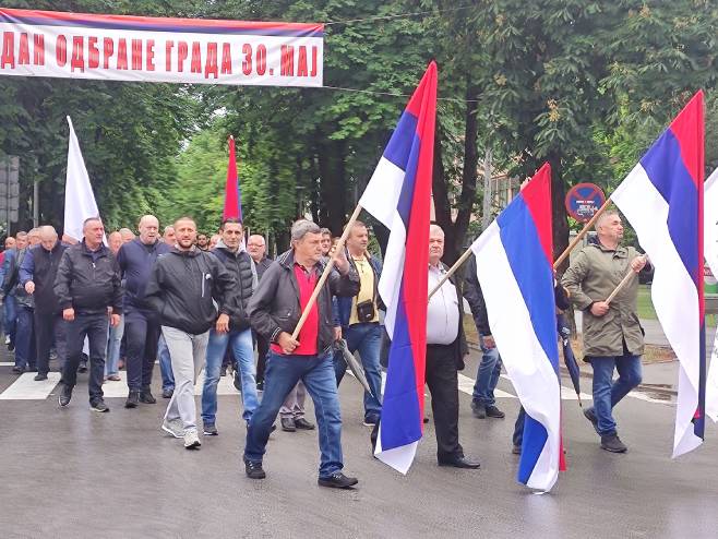 Дан одбране града - полагање вијенаца Дан одбране града - полагање вијенаца - Фото: СРНА