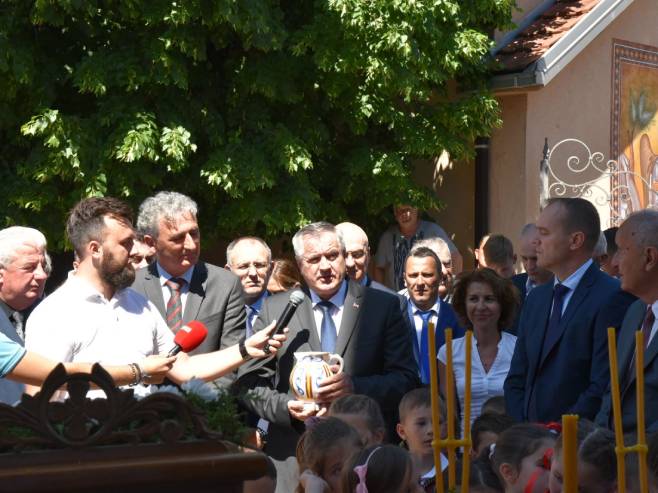 Obilježavanje Spasovdana u Nevesinju - Foto: RTRS