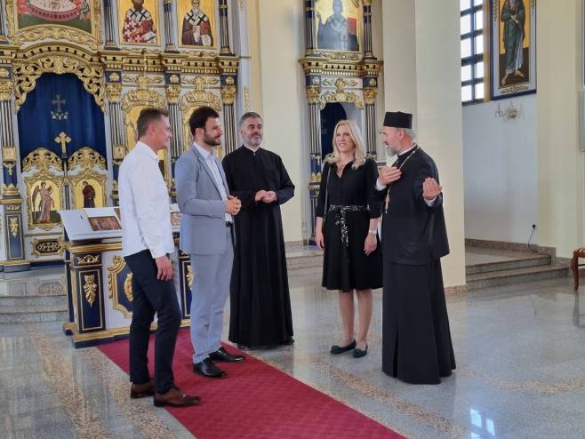 Предсједница Цвијановић у Приједору Предсједница Цвијановић у Приједору - Фото: РТРС