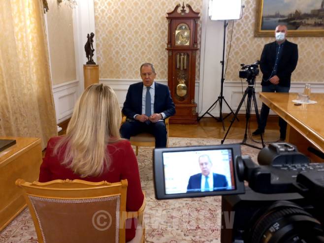Интервју - Сергеј Лавров за РТРС Интервју - Сергеј Лавров за РТРС - Фото: РТРС