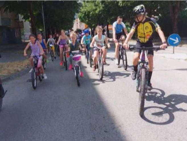 Trebinje - Defile bicikla - Foto: RTRS Trebinje - Defile bicikla - Foto: RTRS
