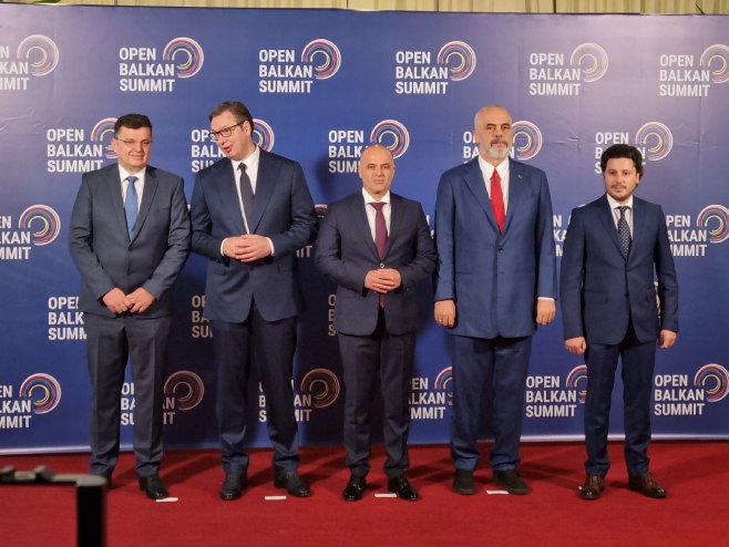 Tegeltija na samitu "Otvoreni Balkan" 