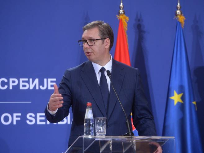 Aleksandar Vučić (foto:TANJUG/ ZORAN ZESTIC/ bg) - 