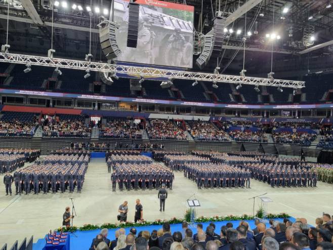 Obilježavanje Dana MUP-a i policije Srbije (Foto: RTRS)