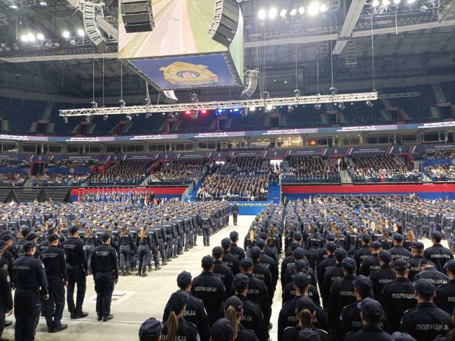 Obilježavanje Dana MUP-a i policije Srbije (Foto: RTRS)