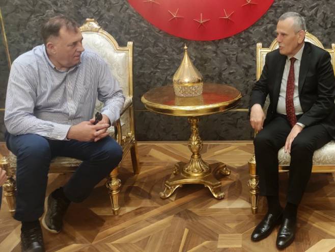 Dodik u Turskoj (Foto: RTRS)