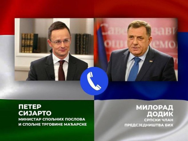 Милорад Додик, Петер Сијарто (Фото: twitter.com/MiloradDodik) Милорад Додик, Петер Сијарто (Фото: twitter.com/MiloradDodik) -