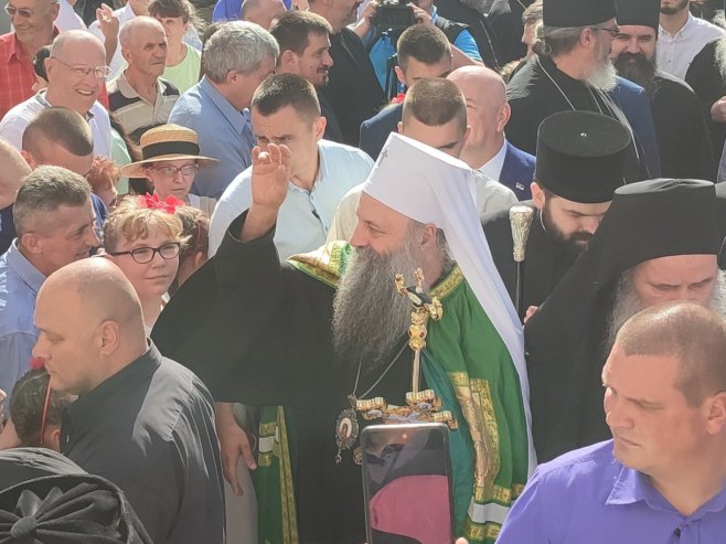 Патријарх Порфирије у Тузли Патријарх Порфирије у Тузли - Фото: РТРС