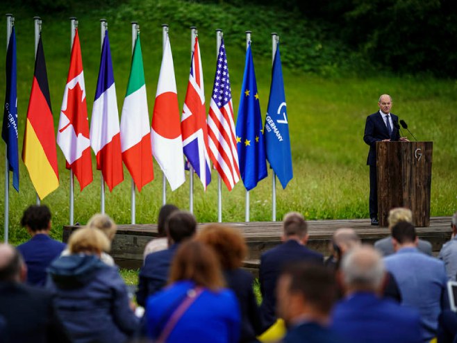Г7 самит (фото: EPA-EFE / CLEMENS BILAN) - 