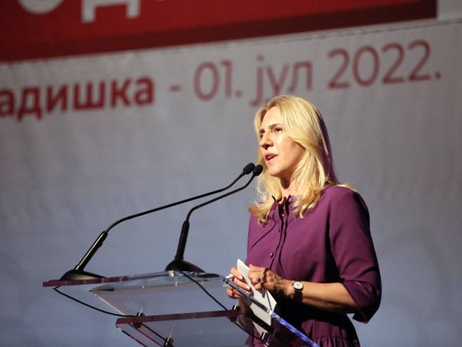Жељка Цвијановић Жељка Цвијановић - Фото: РТРС