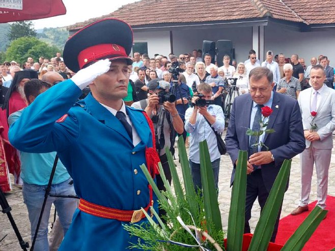 Братунац - Милорад Додик Братунац - Милорад Додик - Фото: РТРС