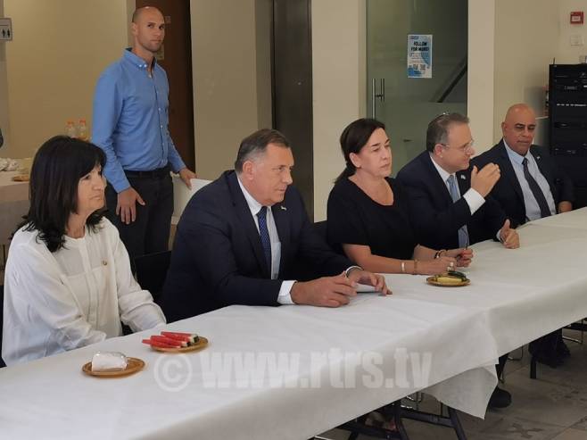 Milorad Dodik u Izraelu (Foto: RTRS)