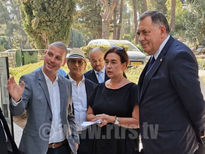 Milorad Dodik u Izraelu (Foto: RTRS)