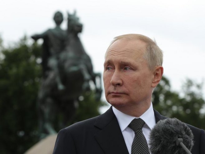 Владимир Путин (фото: EPA-EFE/MIKHAIL KLIMENTYEV / SPUTNIK / KREMLIN POOL) - 