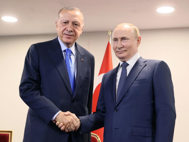 Ердоган и Путин (фото: илустрација - EPA-EFE / SERGEI SAVOSTYANOV / KREMLIN POOL) - 