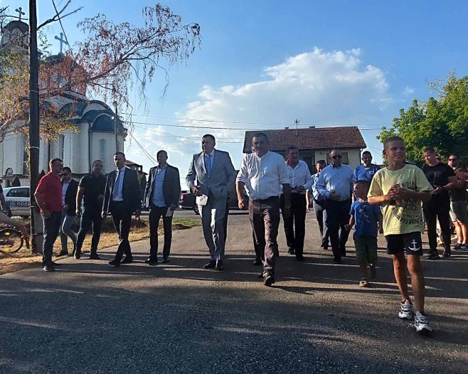 Додик у Црњелову Додик у Црњелову - Фото: СРНА