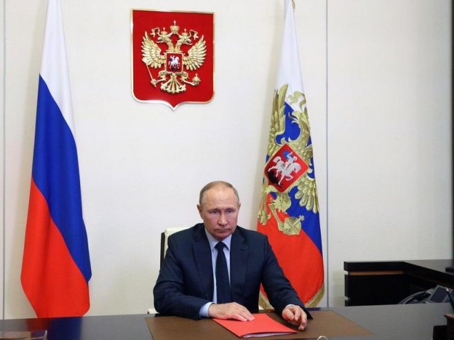 Владимир Путин (фото: EPA-EFE / MIKHAIL KLIMENTYEV / KREMLIN POOL) - 