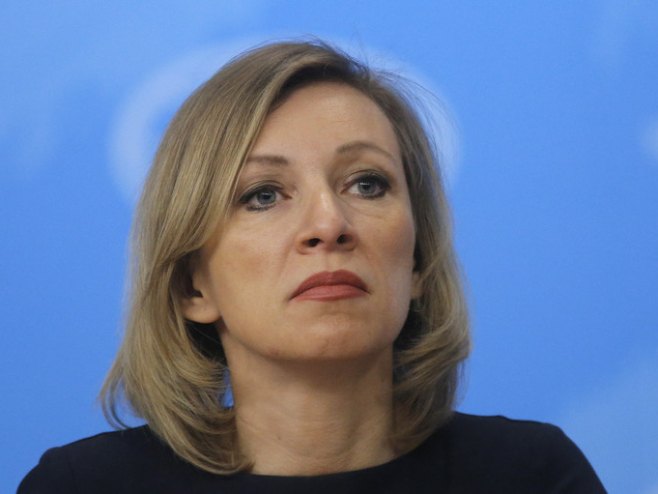 Марија Захарова (Фото: EPA/MAXIM SHIPENKOV) - 