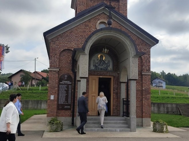 Hram Pokrova Presvete Bogorodice (Foto: RTRS) Hram Pokrova Presvete Bogorodice (Foto: RTRS)